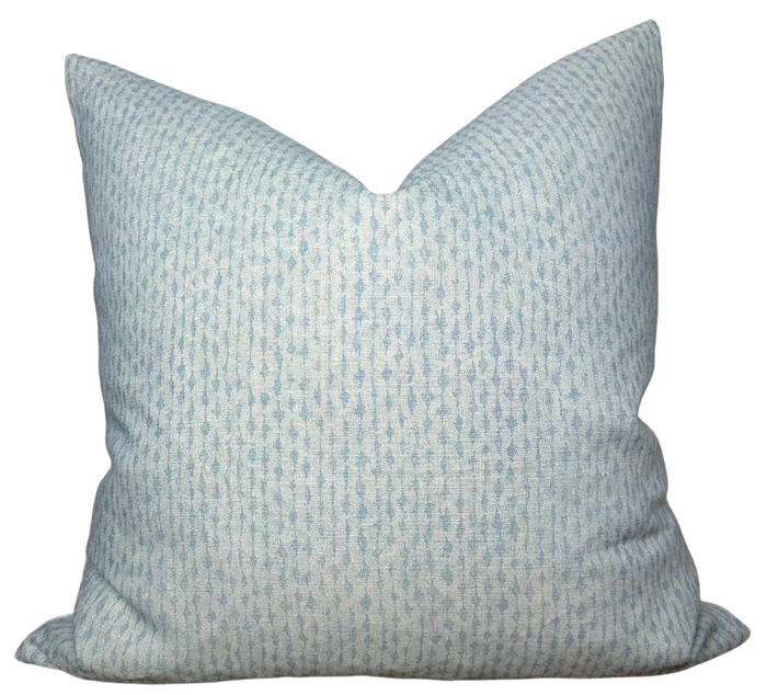 Kintana Pillow Cover in Blue, Kerry Joyce Textiles