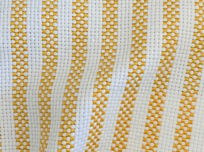 Laurence Striped Pillow Cover in Amarillo
