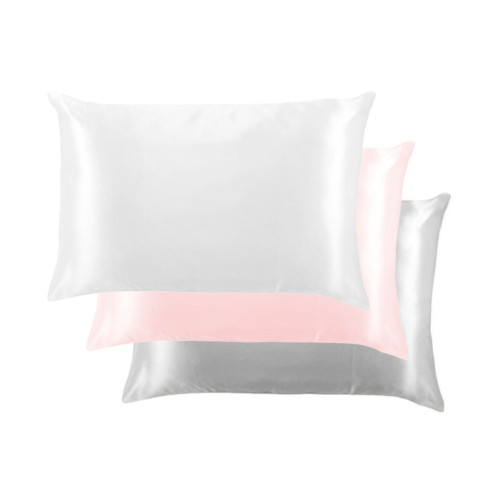 Lemon Lavender Solid Silky Satin Pillowcase