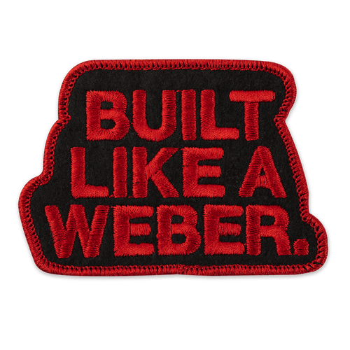 Limited Edition “Built Like a Weber” Patch