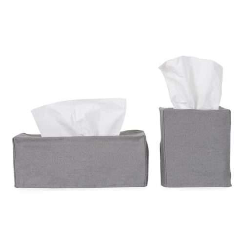 Using a beautiful 100% linen, The Linen Tissue Box Cover provides a neutral palette to any tissue box, which improves on stylistic decisions for any countertop or nightstand.