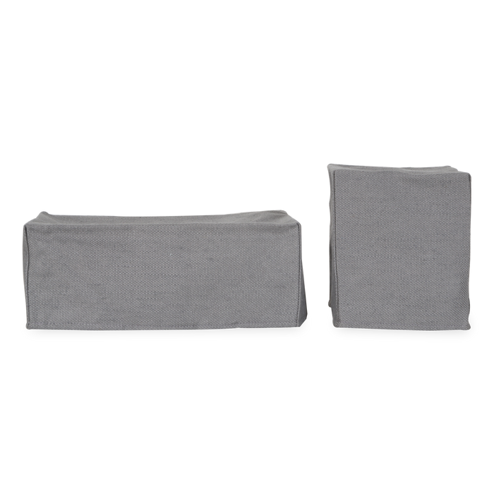 Using a beautiful 100% linen, The Linen Tissue Box Cover provides a neutral palette to any tissue box, which improves on stylistic decisions for any countertop or nightstand.