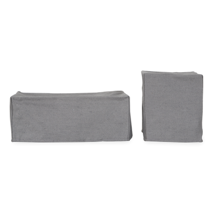 Using a beautiful 100% linen, The Linen Tissue Box Cover provides a neutral palette to any tissue box, which improves on stylistic decisions for any countertop or nightstand.