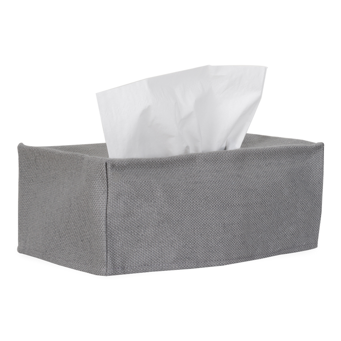 Using a beautiful 100% linen, The Linen Tissue Box Cover provides a neutral palette to any tissue box, which improves on stylistic decisions for any countertop or nightstand.