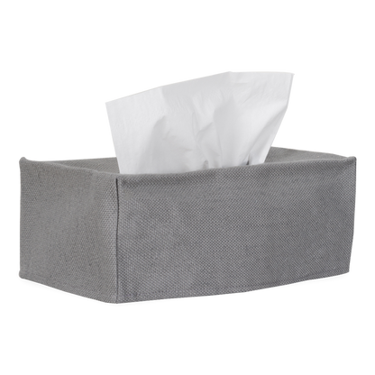 Using a beautiful 100% linen, The Linen Tissue Box Cover provides a neutral palette to any tissue box, which improves on stylistic decisions for any countertop or nightstand.