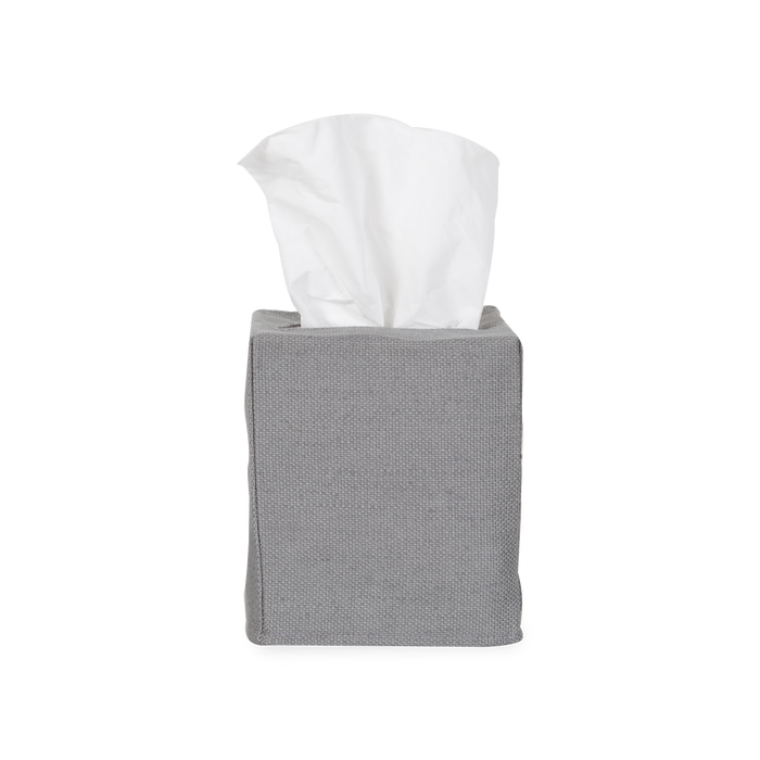 Using a beautiful 100% linen, The Linen Tissue Box Cover provides a neutral palette to any tissue box, which improves on stylistic decisions for any countertop or nightstand.