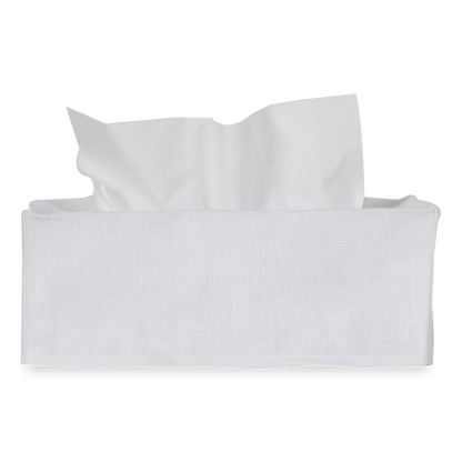 Using a beautiful 100% linen, The Linen Tissue Box Cover provides a neutral palette to any tissue box, which improves on stylistic decisions for any countertop or nightstand.