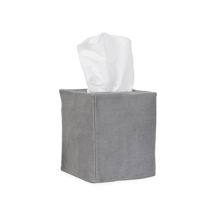 Using a beautiful 100% linen, The Linen Tissue Box Cover provides a neutral palette to any tissue box, which improves on stylistic decisions for any countertop or nightstand.