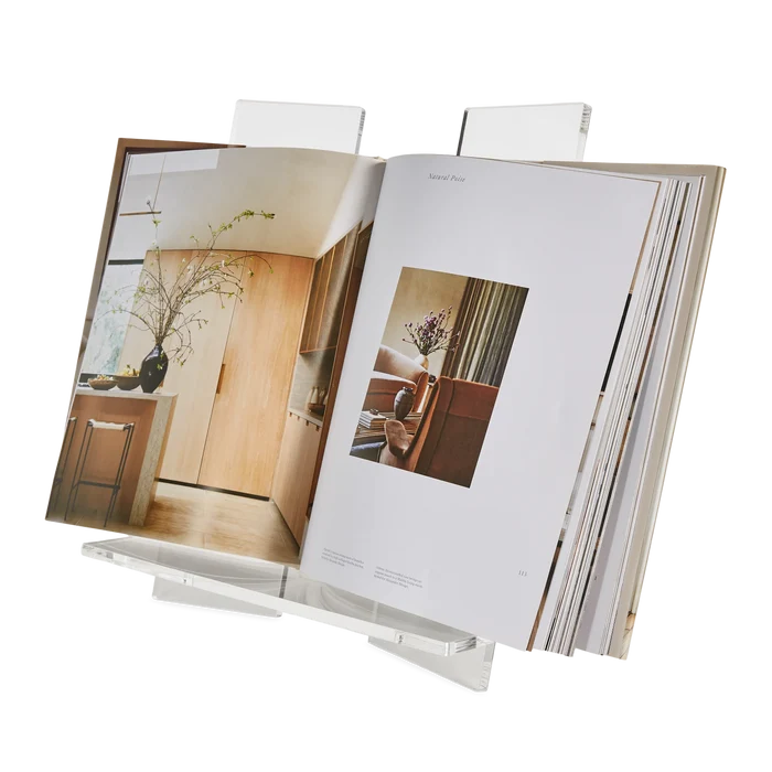 Lucite Vertical Book Stand