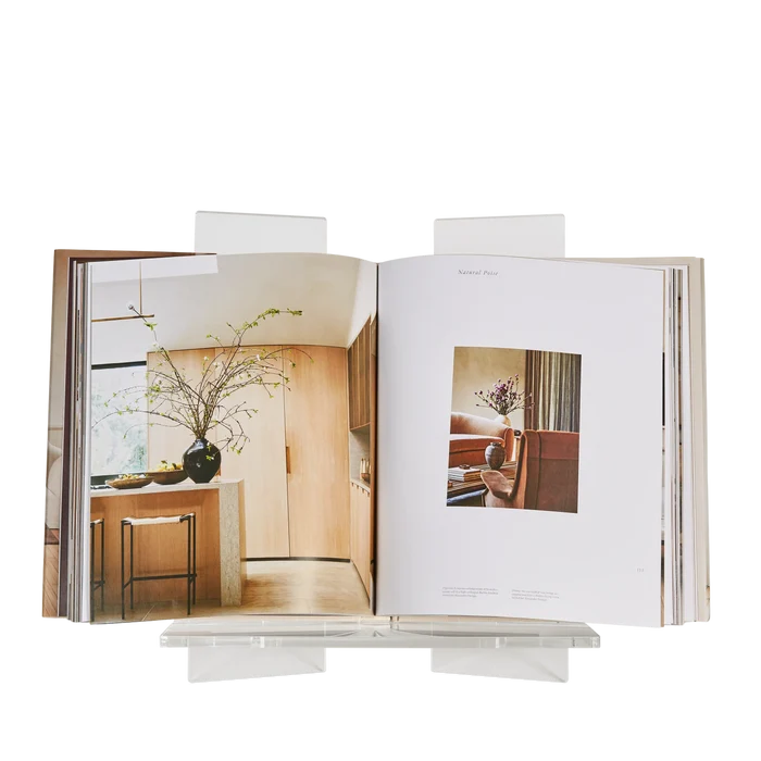 Lucite Vertical Book Stand
