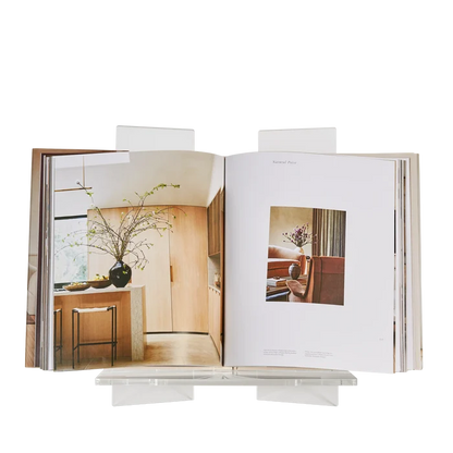 Lucite Vertical Book Stand