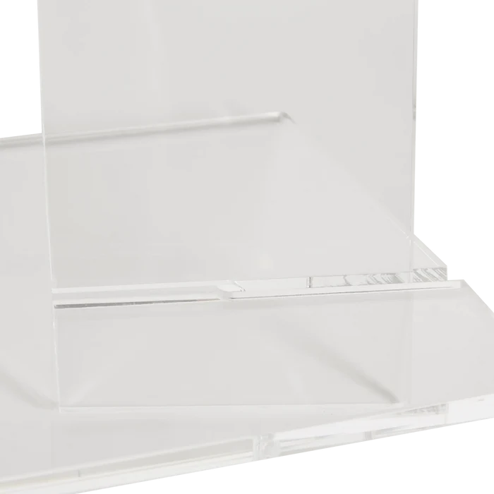 Lucite Vertical Book Stand