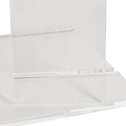 Lucite Vertical Book Stand
