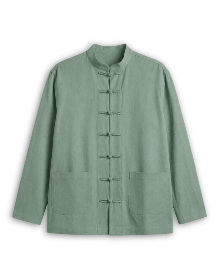 S / Cotton Linen / Green
