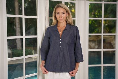 Margaux Top Denim