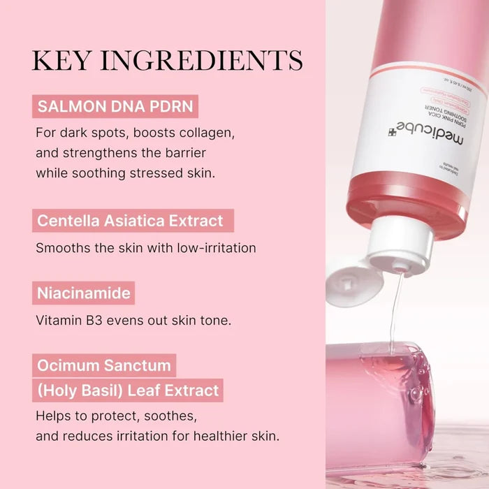Medicube PDRN Pink Cica Soothing Toner 250ml