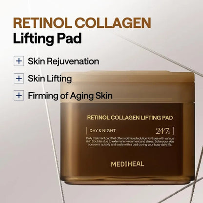 MEDIHEAL Retinol Collagen Lifting Pad 100 pads