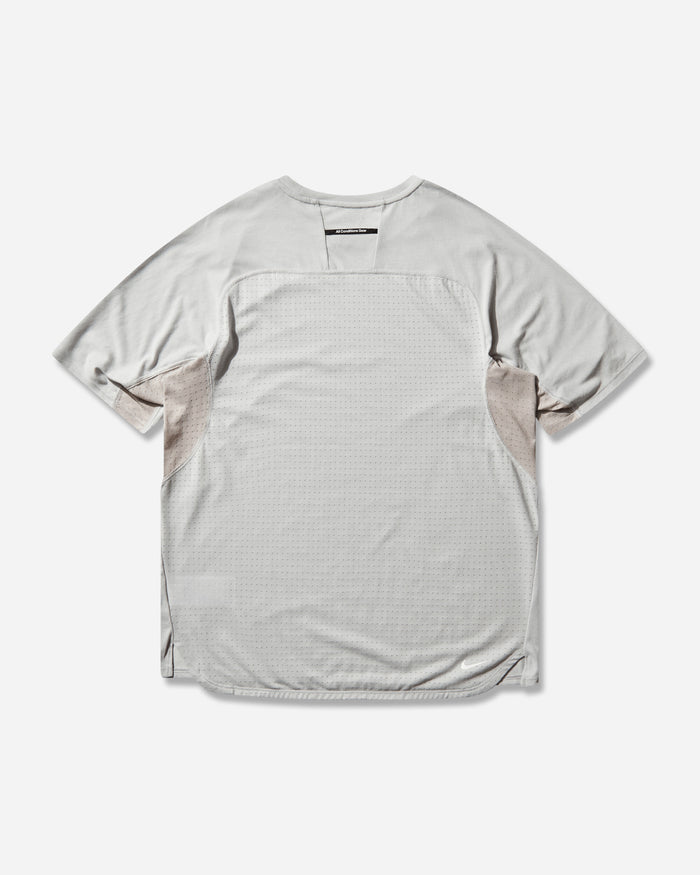 Nike Nike Acg "solar Chase" Men's Dri-Fit Adv Top Grey Fog/College Grey/Summit W T-Shirts Shortsleeve IO9677-097