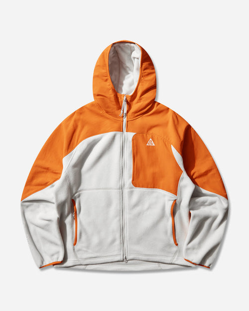 Nike Nike Acg "wolf Tree" Plus Full-Zip Hooded Mid Layer Safety Orange/Photon Dust/Summ Sweatshirts Hoodies HJ2458-819
