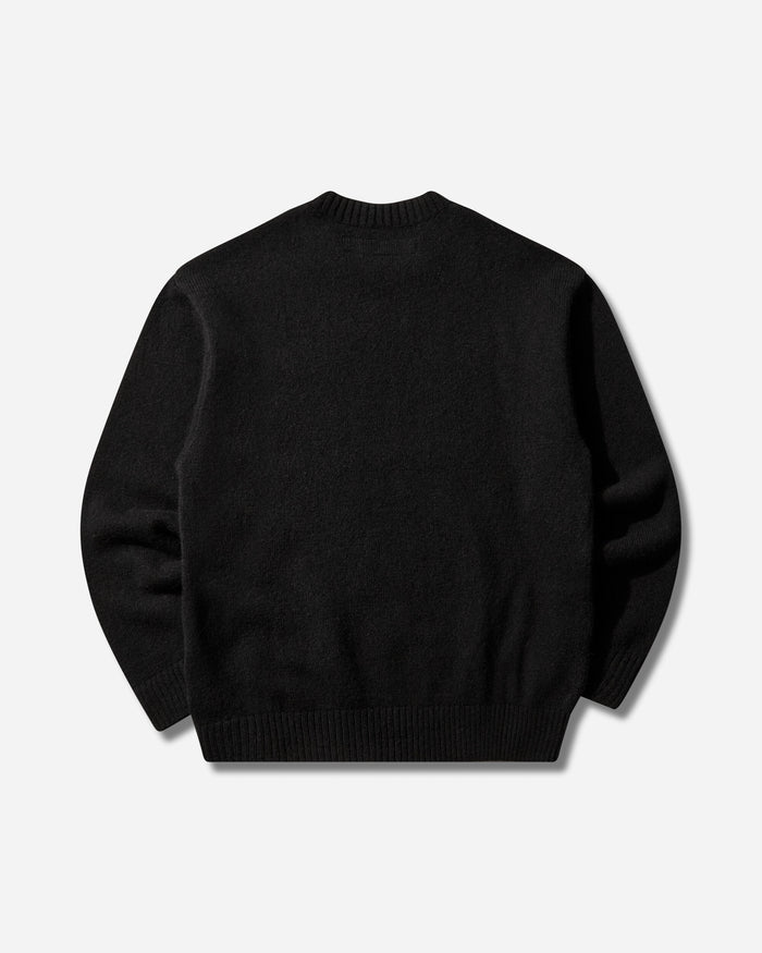 Neighborhood Plain Crewneck Sweater Black Knitwears Sweaters 252FUNH-KNM03 BLACK