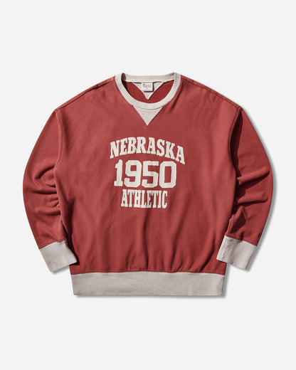 Champion Crewneck Sweatshirt Red Sweatshirts Crewneck 222334 RSRPOHTLM