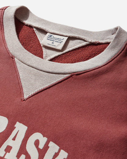 Champion Crewneck Sweatshirt Red Sweatshirts Crewneck 222334 RSRPOHTLM