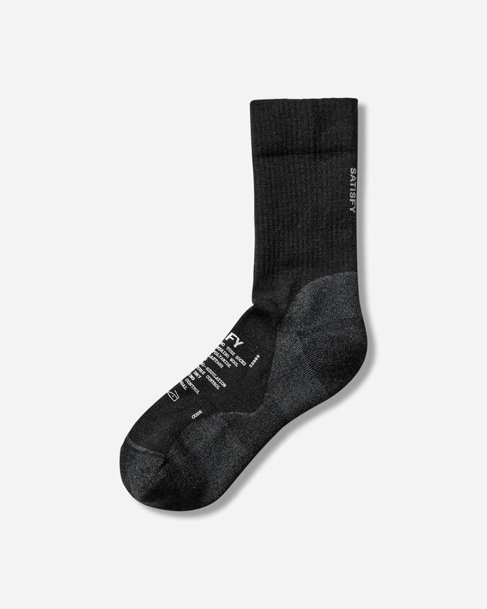 Satisfy Merino Nylon Tube Socks Black Underwear Socks 32002 00000