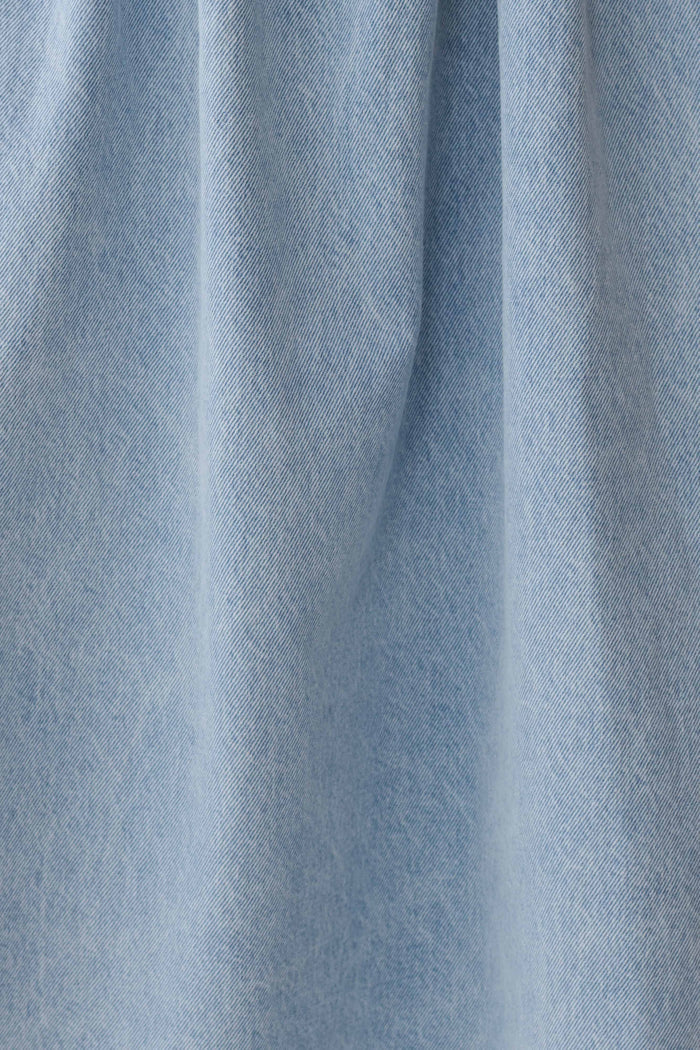 Miller Denim Halter Midi Dress - Classic Blue