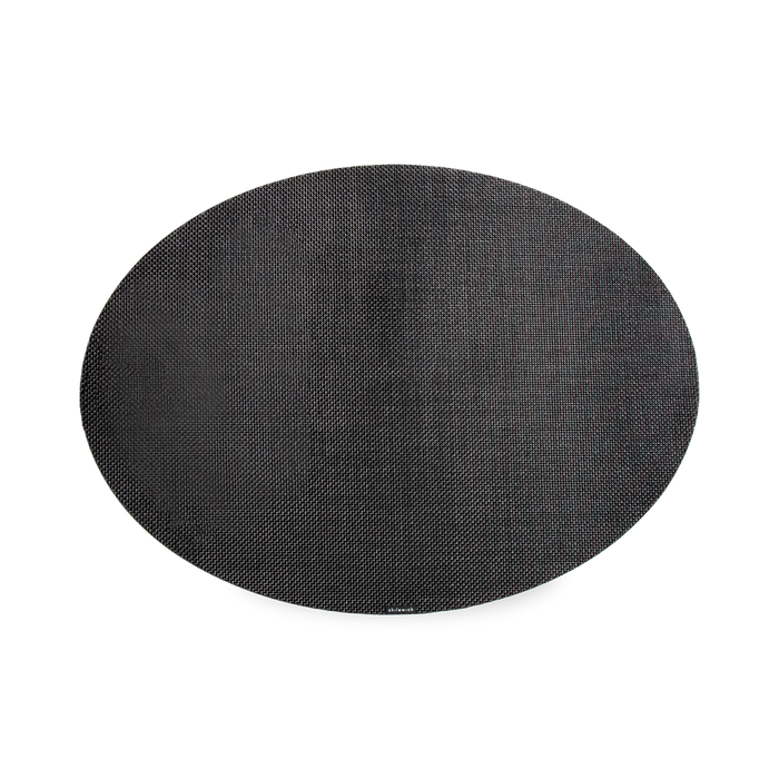 Coming in a oval shape that will look beautiful with your dishes, the Mini Basketweave Oval Placemats feature a special fabric created by Chilewich.