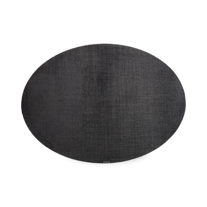 Coming in a oval shape that will look beautiful with your dishes, the Mini Basketweave Oval Placemats feature a special fabric created by Chilewich.