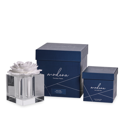 The Modena Crystal Diffuser  is a subtle way to softly fragrance a room all day.
