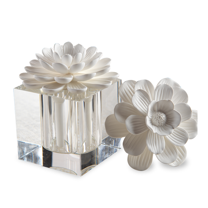 The Modena Crystal Diffuser  is a subtle way to softly fragrance a room all day.