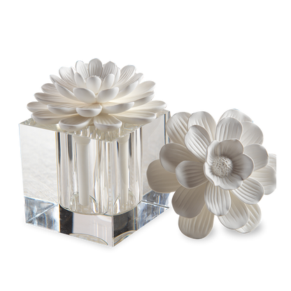 The Modena Crystal Diffuser  is a subtle way to softly fragrance a room all day.