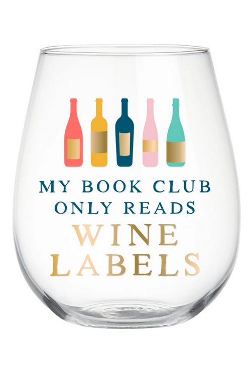 My Book Club only Reads Wine Labels
