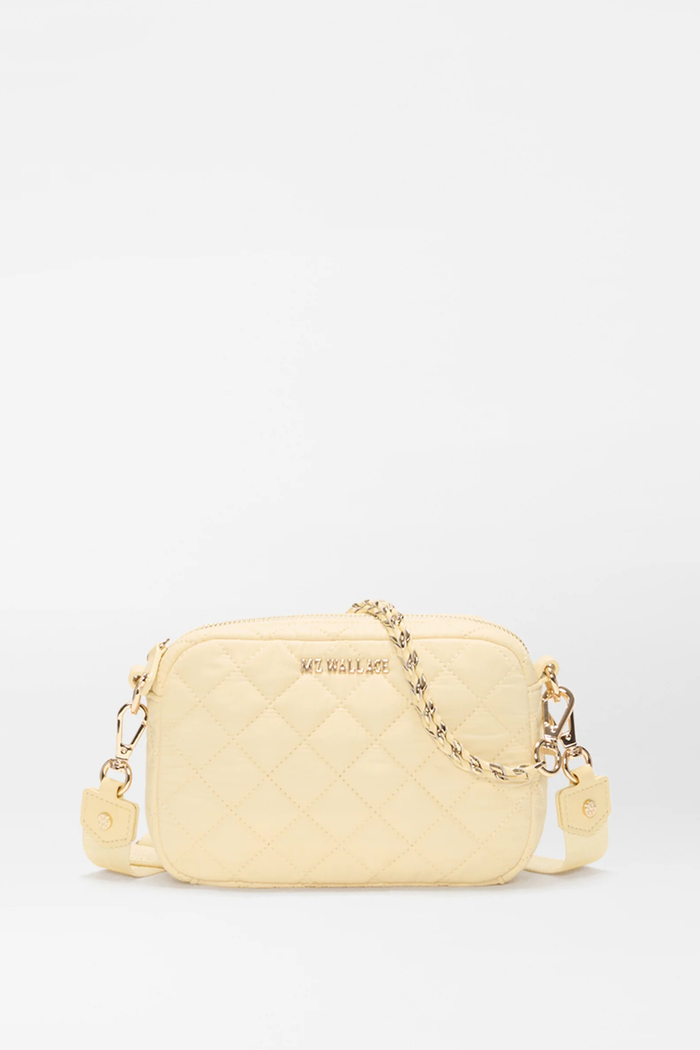 MZ WALLACE Mini Crosby Purse-Chamomile
