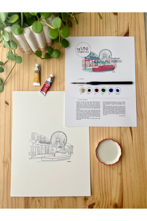 Navy Pier DIY Watercolor Kit