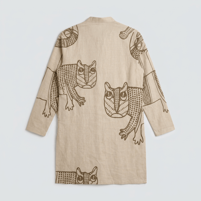 Gond Tiger Kurta Set Men - Naymish Designs