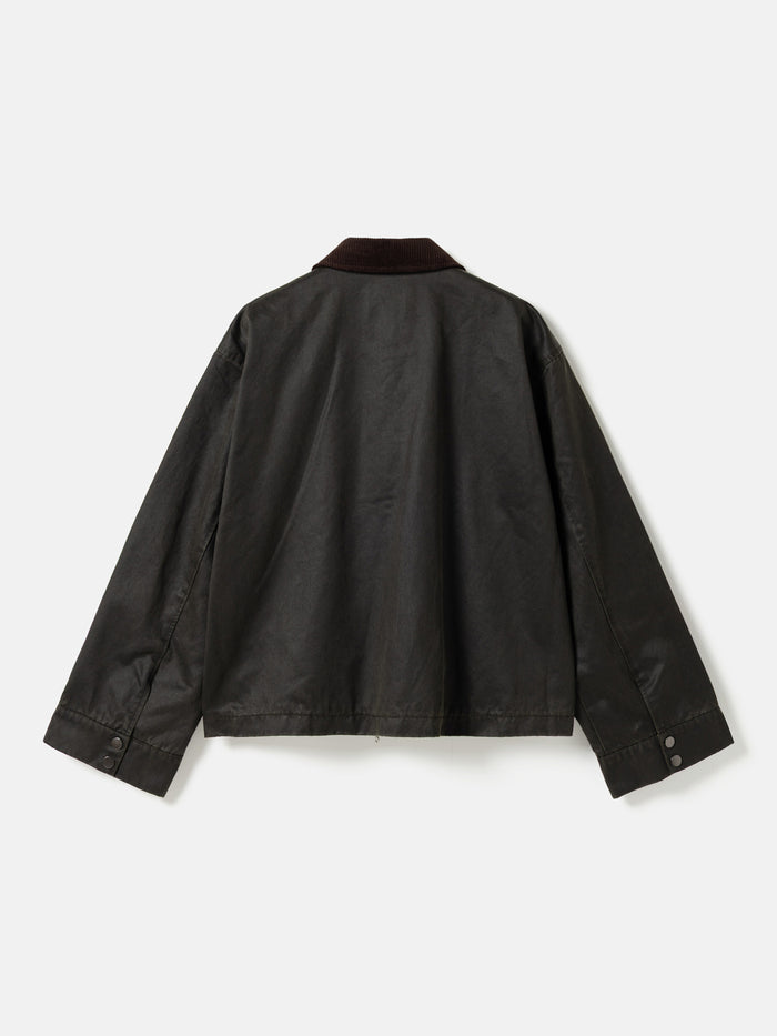 Noella N-Mahina Jacket Forest Green by Noella shown from the back. Shop Noella at Dotique