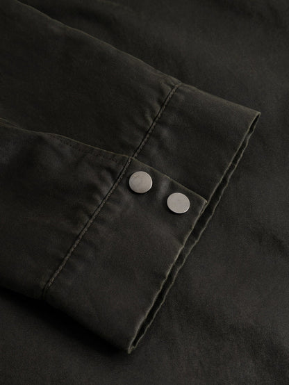 Close-up of Noella N-Mahina Jacket Forest Green cuff by Noella. Shop Noella at Dotique