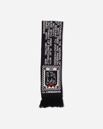 Umbro Notice Scarf Black White Gloves and Scarves Scarves and Warmneck UBMW271YA22 BLK0012