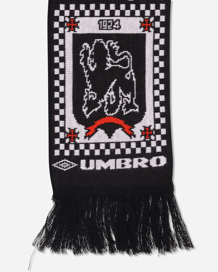 Umbro Notice Scarf Black White Gloves and Scarves Scarves and Warmneck UBMW271YA22 BLK0012