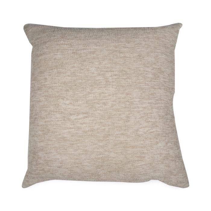 Crafted in Italy, this Nubby Pillow is made of wool and linen and adds textural interest.