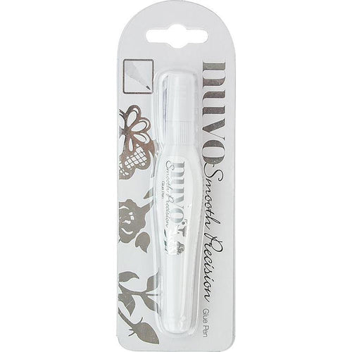 Smooth Precision Glue Pen - Effortlessly drifts across projects with a strong and reliable adhesive. The easy-to-control, squeezable barrel produces thick or thin lines which dry clear for a cleaner finish. Available at Embellish Away located in Bowmanville Ontario Canada.