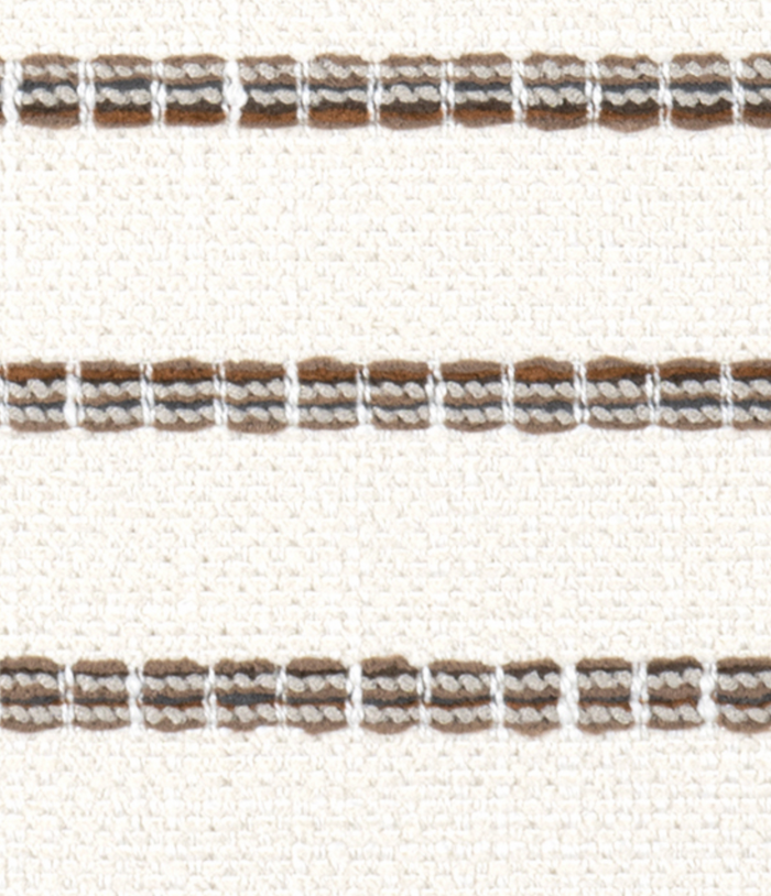 Oak Creek Stripe Pillow Cover in Brown, Thibaut Pillows