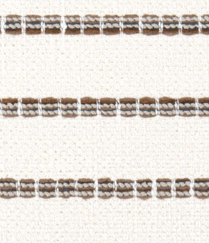 Oak Creek Stripe Pillow Cover in Brown, Thibaut Pillows