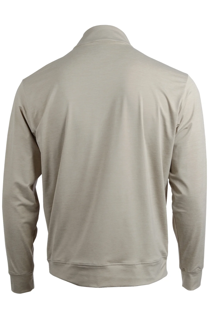 Ocean View Quarter Zip - Sand Dollar
