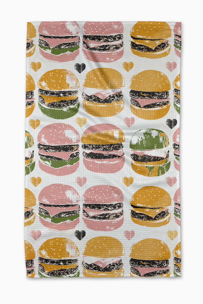 On The Grill Tea Towel