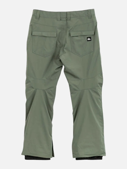 Pantalon Snow Quiksilver Estate Verde Militar