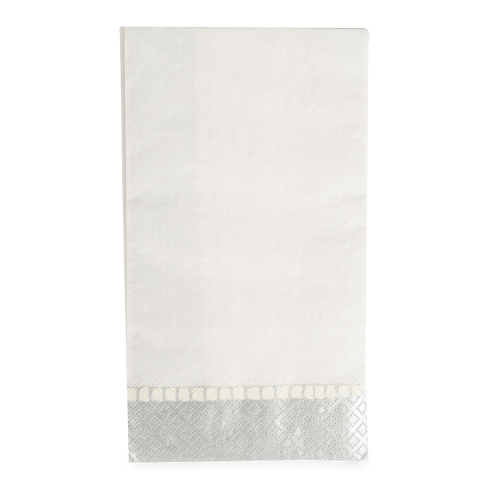 These Guest Towel offers the look of linen, the feel of cloth, and the convenience of paper.