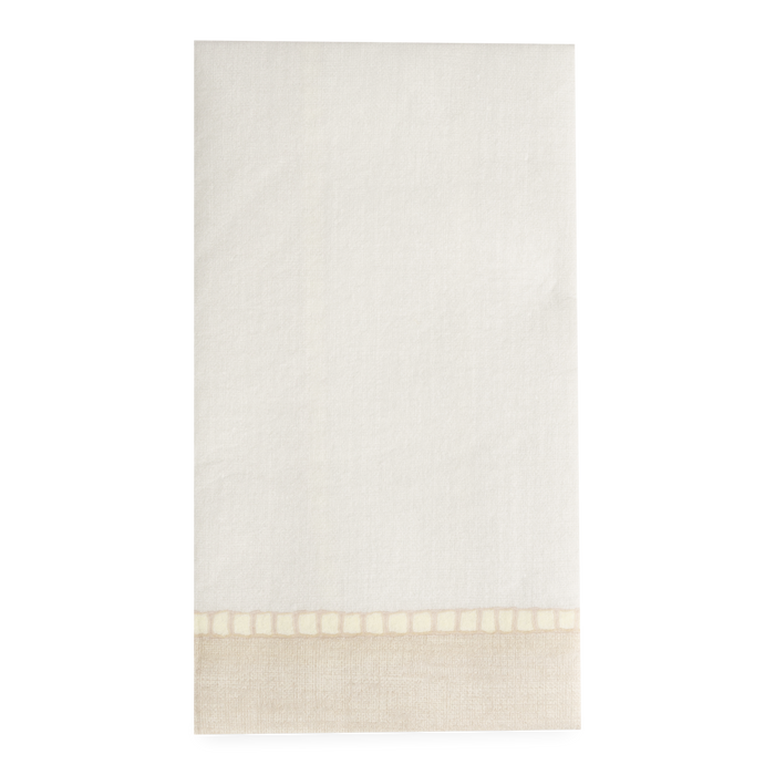 These Guest Towel offers the look of linen, the feel of cloth, and the convenience of paper.